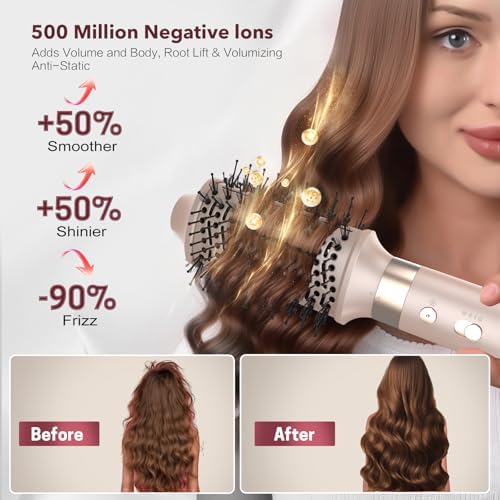 Mythsight StyleVibe 6-in-1 Air Styler with Hair Dryer & Auto-Wrap Curl L/R - Image 4