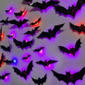 DR.DUDU 36 Pack Halloween Bats Wall Decor Halloween Decorations Indoor by DRDUDU