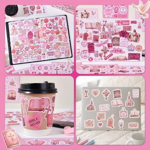 500+ Jesus Christian Stickers for Women, Bible Stickers for Journaling - Image 6