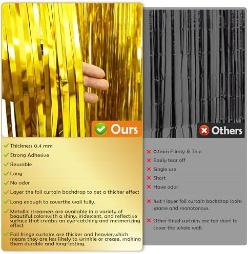 OHOME New Years Decorations 2027 - New Year Backdrop for Wall Door - New Years Eve Party Supplies - Happy New Year Decorations 2027 Eve Decorations - Image 2