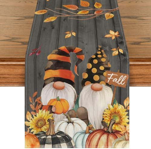 Artoid Mode 210 GSM Fall Table Runner Home Party Decor 13x72 Inch by ArtoidMode