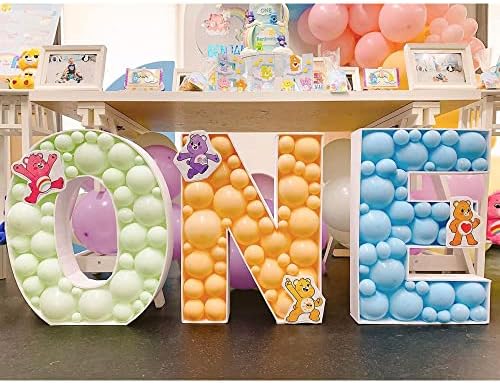 3FT DIY Mosaic Balloon Letter D Frame, Fillable Party Backdrop Decor - Image 5