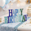 Novabright Happy Birthday Sign, Blue and Green, No Glitter by Unknown