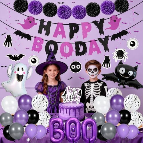 Happy Boo Day Decorations, Halloween Birthday Party Decorations - Image 5
