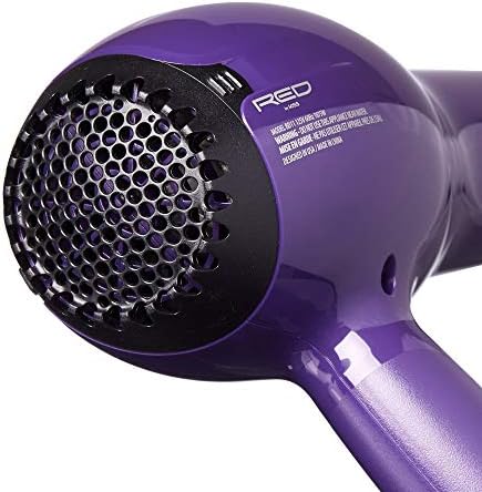 RED by Kiss Titanium 2300 Detangler Hair Dryer – Double Comb Layer Technology, 4X Faster Straightening, High Heat Resistant, Better Heat Distribution, 3 Bonus Titanium Detangler Piks, All Hair Types - Image 4