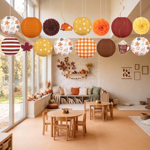 16Pcs Fall Thanksgiving Decorations for Home Party - Image 6
