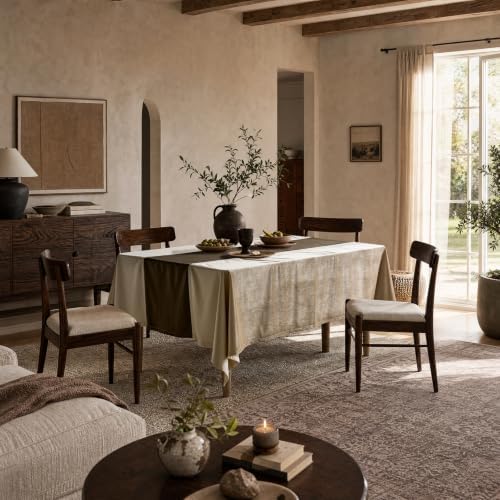 Beige Table Cloth Rectangle Table: Luxurious Champagne Velvet Table Cloth - Image 7