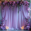 20x10ft Wrinkle Free Lavender Backdrop Curtain for Parties Soft Fabric Drapes Wedding Curtain Backdrop for Birthday Party Decorations Background for Photography 5x10ft,4 Panels by ESGOTBME
