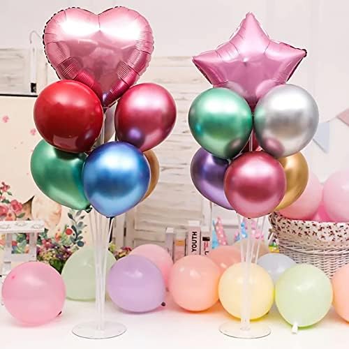 Voircoloria Balloon Stand Kits for Table Birthday Party Decorations,30 Sets - Image 6