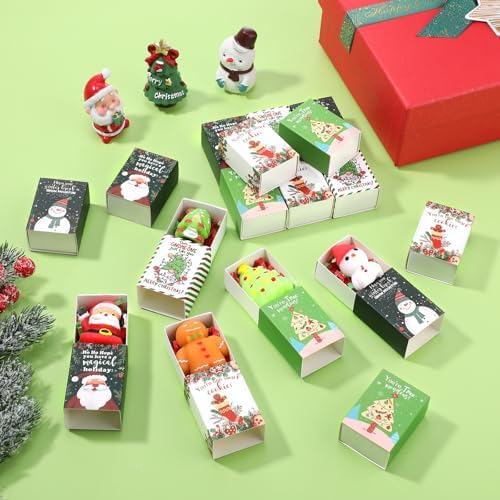 35 Sets Christmas Appreciation Gift Holiday Party Favor with Boxes, 5 Style - Image 4