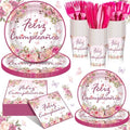 168 Pink Mexican Birthday Party Decorations for Women Serves 24 by Sunnychicc
