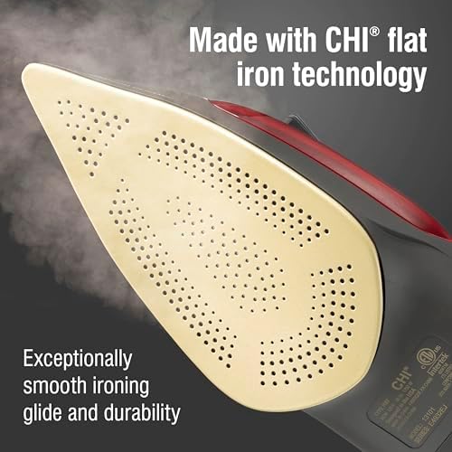 CHI Steam Professional Iron for Clothes with Vertical Steam Burst - Image 2