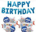 Birthday Decoration Set Colorful Happy Birthday Banner Balloon for Party Decorations and Party Supplies (Birthday E) by OSAMUHA