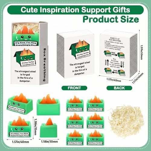 12 Sets Appreciation Dumpster Gifts with Boxes, Inspirational Party Favor - Image 2