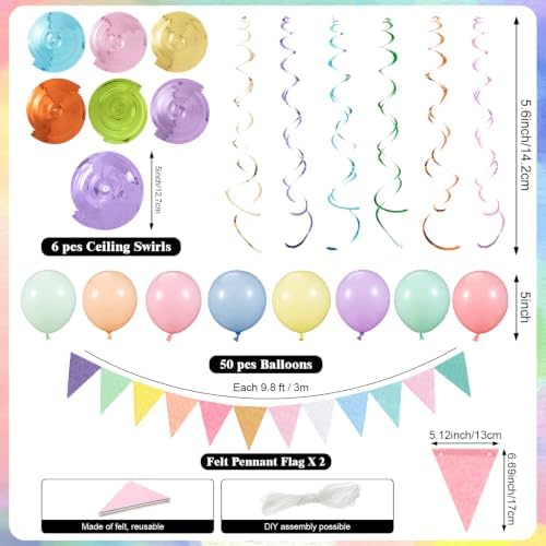 TaoBary Fancy Princess Birthday Party Ceiling Wedding Decor - Image 6