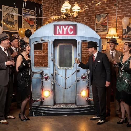 Colingmill 5.5 Ft New York Subway Cardboard Stand up Cutout Backdrop - Image 3