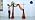 Pack of 1 Wedding Arch Drape Panel Fabric 30" x 100ft - Coral Peach - Image 7
