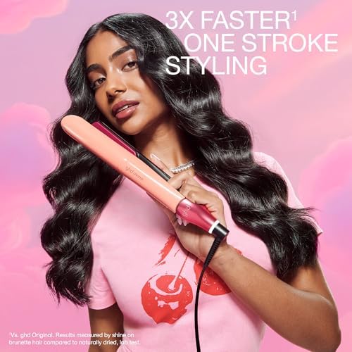 ghd Chronos 1" Styler Smart Flat Iron Hair Straightener, Sun-Kissed Peach - Image 4