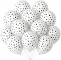 Dog Paw Print Balloons, Cute Puppy Pet Theme Birthday Latex Balloons for Boys Girls, Black White Dog Party Decorations Supplies for Kids Children Dogs Lover Farm Animal Theme Baby Shower Party Decor by Isndare