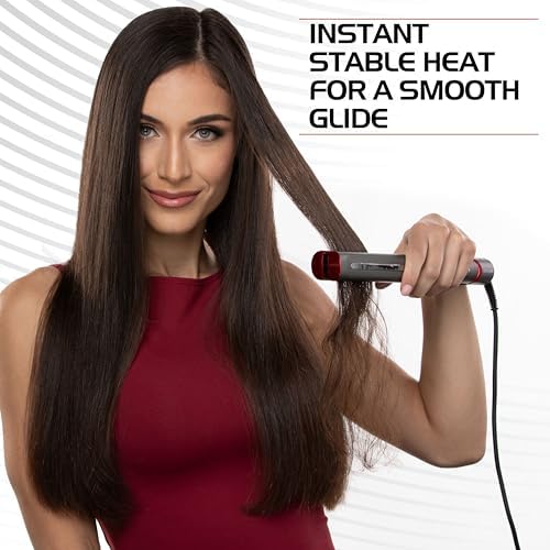 CHI Lava Glide Hairstyling Iron, Ceramic Hair Straightener, 1" - Image 6