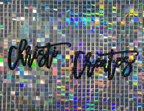 24 Sequin Panels for Shimmer Wall - New Interlocking Design | Shimmer Wall, Party Backdrop, Events, and Advertising Signs (Iridescent) - Image 6