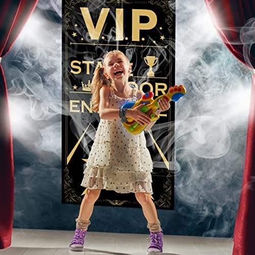 Juexica 3 Pcs VIP Stage Door Entrance 60 x 31.5" Red Carpet Party Decor - Image 6