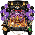 Halloween Pirate Octopus Trunk or Treat Car Decor Kit with Light Strings by Afniimyapt