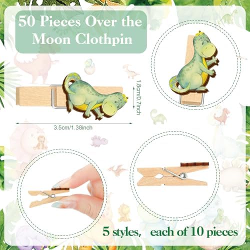 Patelai 321 Pcs Dinosaur Baby Shower Decoration Hatching Soon Games Decor - Image 4