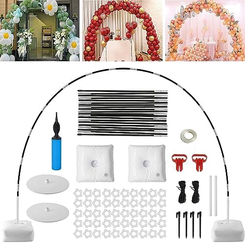 Balloon Arch Kit, 10Ft Width & 9Ft Height Adjustable by Kaucytue