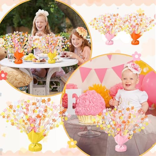 3 Pcs Daisy Flower Party Decorations Daisy Table Centerpieces - Image 4