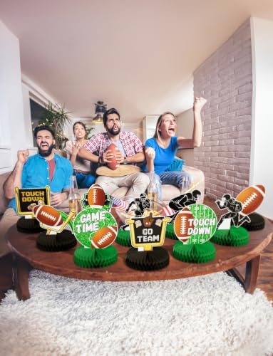 10Pcs Football Party Decorations, Football Centerpieces for Table - Image 4