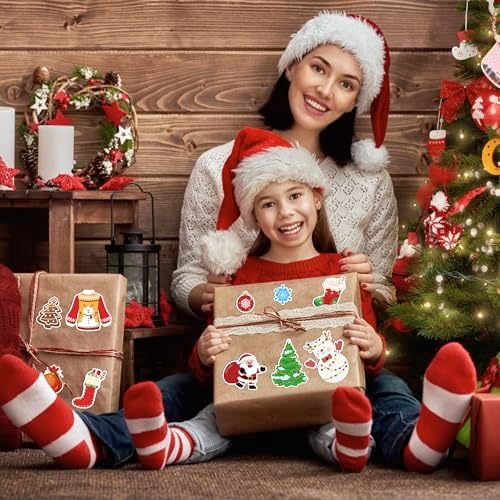 OHOME Stocking Stuffers | 320 PCS Christmas Stickers - Toddler Stocking Stuffers | Kids for Boys Girls Grandkids,Vinyl Xmas Games Crafts Activities Party Favors Supplies - Image 5