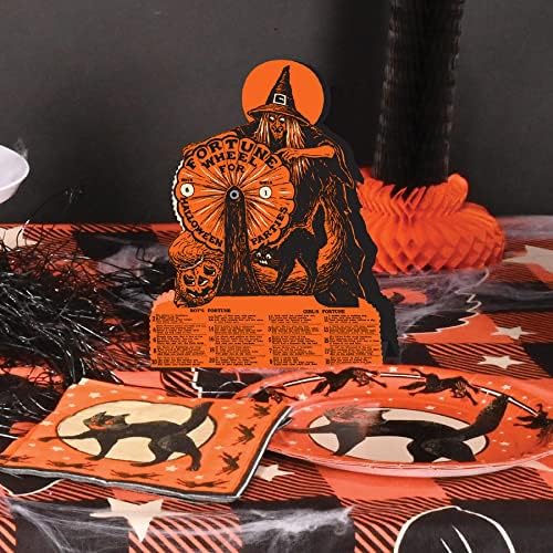 Beistle Vintage Halloween Witch Fortune Wheel Game Cardstock Decoration - Image 3
