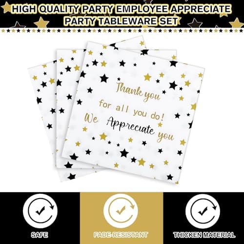Geyoga 96 Pcs We Appreciate You Decoration Set,White,Teacher - Image 4