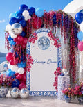 190PCS Mamma Mia Party Decorations Balloons 6.5FT Banner ， Dancing Queen by Unknown