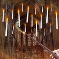 Raycare 20 Pcs Floating Candles with Wand, Hanging Candle with Timer, Magic Deco Candles Flickering Warm Light, Flameless Taper Candle with Remote, LED Candlesticks for Birthday Halloween Party Decor by Raycare