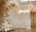 24 Panels Interlocking Sequin Wall - Shimmer Backdrop for Events by BlushBloomsDecor