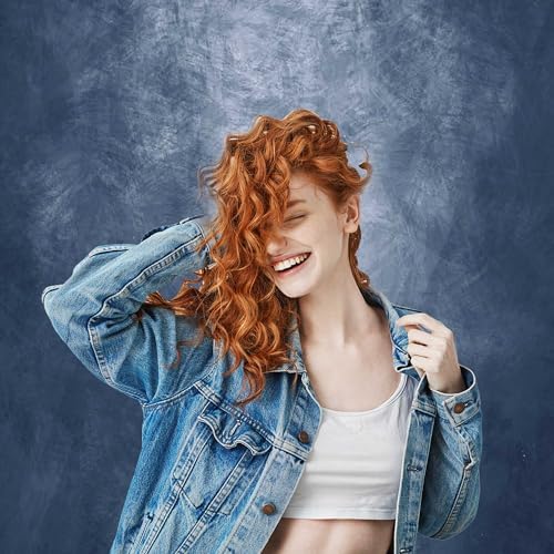 Abstract Photography Backdrop for Photoshoot 8x10ft,Blue,No Stand - Image 4