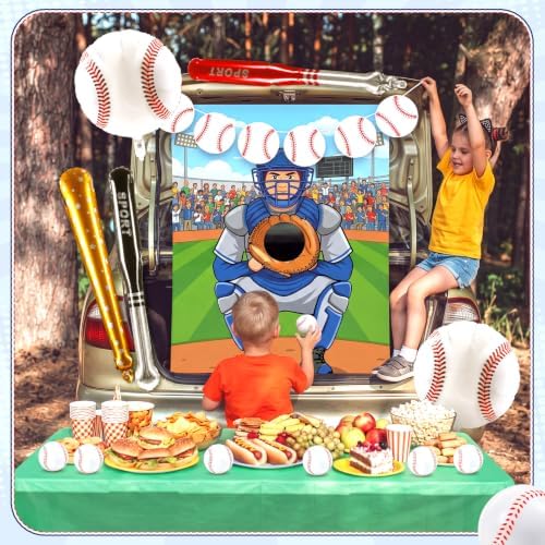 Mixweer Halloween Baseball Trunk or Treat Car Decorations Kits - Image 5