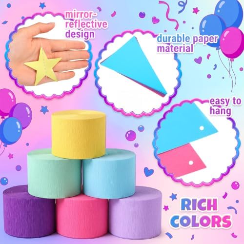 Frienda 14 Pcs Vibrant Party Decorations Set for Fancy Birthday Party - Image 3