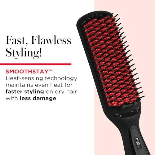 REVLON SmoothStay XL Heated Straightening Brush - Image 4