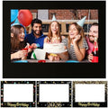 Beeveer 32 x 24 in Large Photo Booth Selfie Frame Props, Black Horizontal by Beeveer