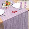 2 Pack Cheesecloth Table Runner 10Ft Christmas Gauze Boho Table Runners for Wedding Decor Bridal Shower Decorations Baby Shower Party(35" x 120") by Home