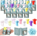60 Sets Positive Gifts Axolotl Party Favors with Support Boxes by Wettarn