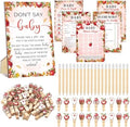 Patelai 321 Pcs Baby Shower Games Supplies, Apple of Our Eye by Patelai