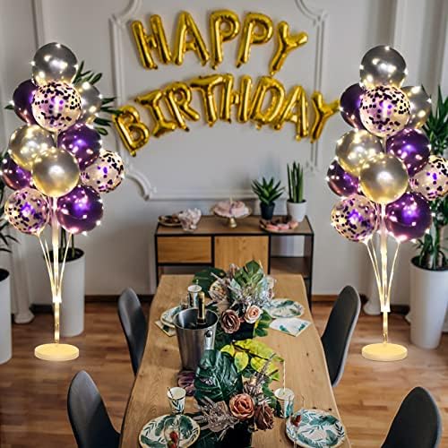 Cicicooie Balloon Stands Floor Column Kit 2 Centerpiece Party Decorations - Image 3