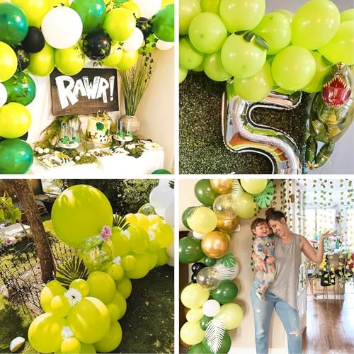 PartyWoo Lime Green Balloons 50pcs Light Pastel Kelly Green Color 12 Inch - Image 5
