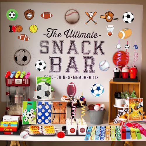 CHSLtmxq 122PCS Sports Party Favors, Goodie Bag Stuffers and Ball Toys Set - Image 5