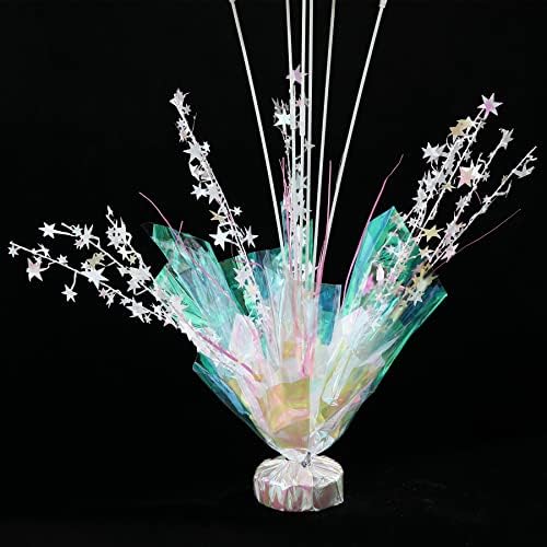 2 Set Pastel Birthday Decorations Rainbow Party Table Balloons Centerpiece Stand Kit for Girls Baby Shower Wedding Prom Graduation Unicorn Theme Table Decorations - Image 6