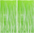 BRAVESHINE Pastel Green Streamers Party Backdrop Decorations 2 Pack by BRAVESHINE
